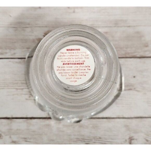 Crystal Clear Frosted Glass Tulip Votive Candle Holder Height 4" Home Decor - Picture 7 of 9